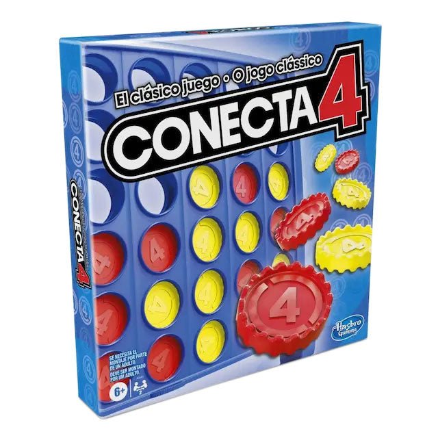 4 Em Linha Hasbro Gaming A5640 - Connect 4 Jogo de Estratégia Clássico - Jogos e Puzzles - Hasbro