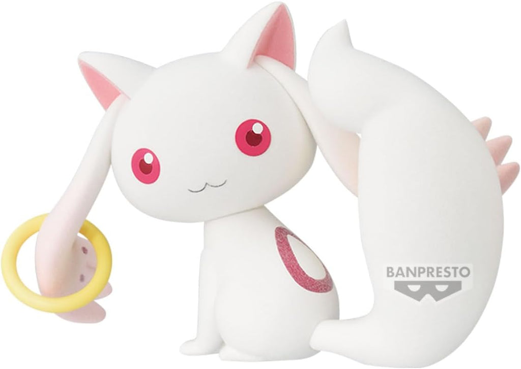 Puella Magi Madoka Magica The Movie: Rebellion Kyubey Fluffy Puffy Figura 12 cm