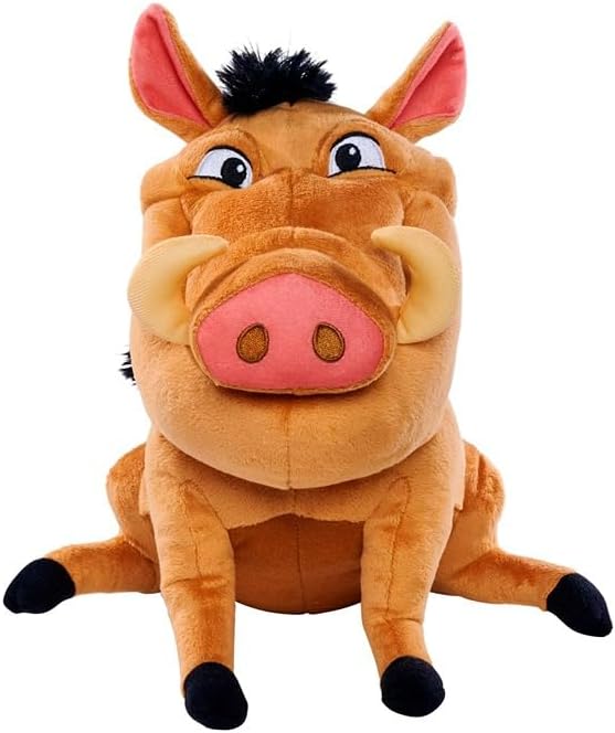 Disney O Rei Leão Pumba Peluche 25 cm | Edição Especial 30 Anos Oficial Disney