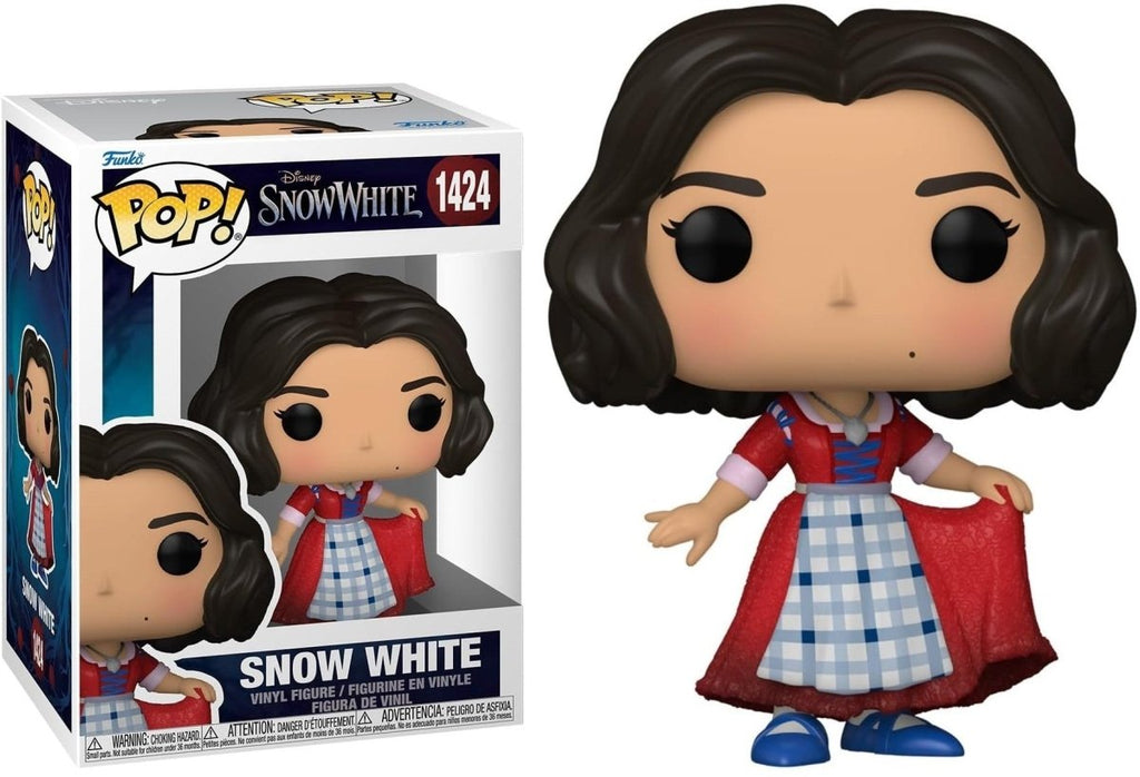 POP! Disney: Snow White (Live Action) – Edição Plaid – 9 cm - Colecionáveis - Funko