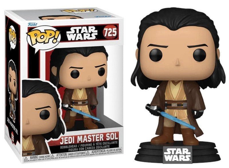 POP! Star Wars: Acolyte – Jedi Master Sol 9 cm - Colecionáveis - Funko