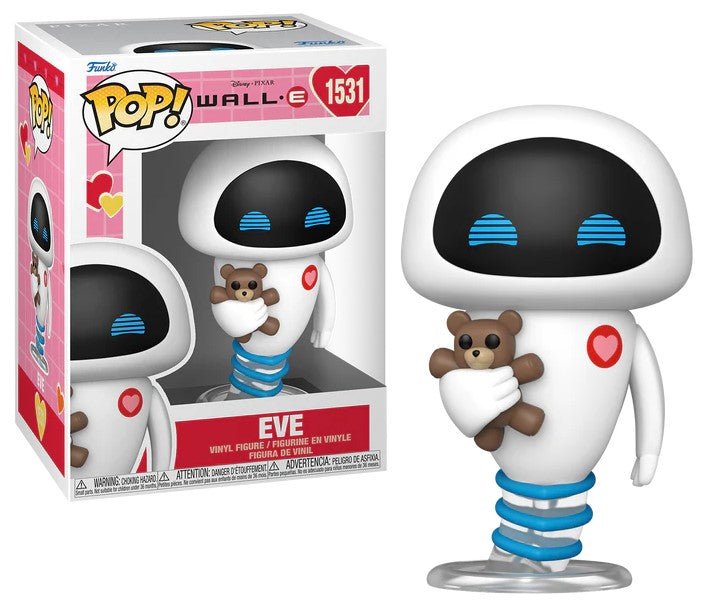 POP! Disney Pixar Eve Valentine 9 cm - Colecionáveis - Funko