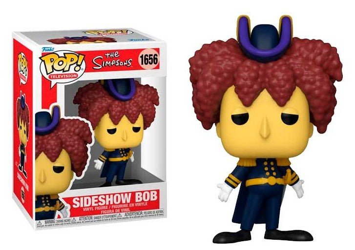 POP! The Simpsons – Sideshow Bob 9 cm - Colecionáveis - Funko