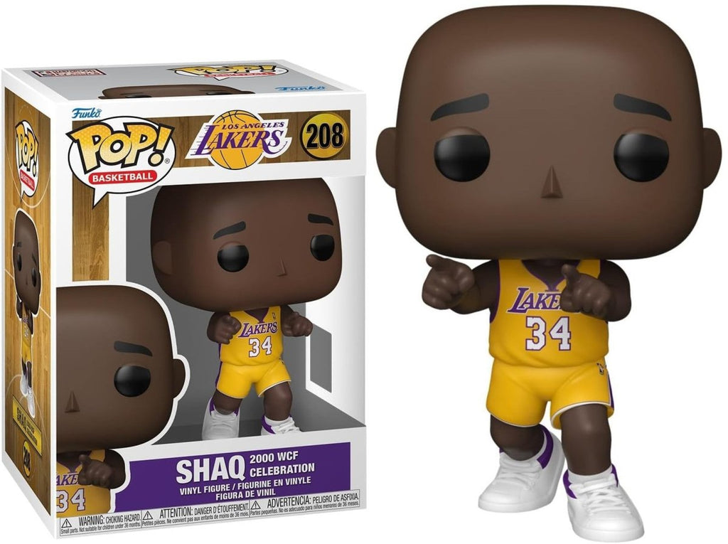 POP! NBA – Shaquille O’Neal ‘00 WCF Celebration (Los Angeles Lakers) 10 cm - Colecionáveis - Funko