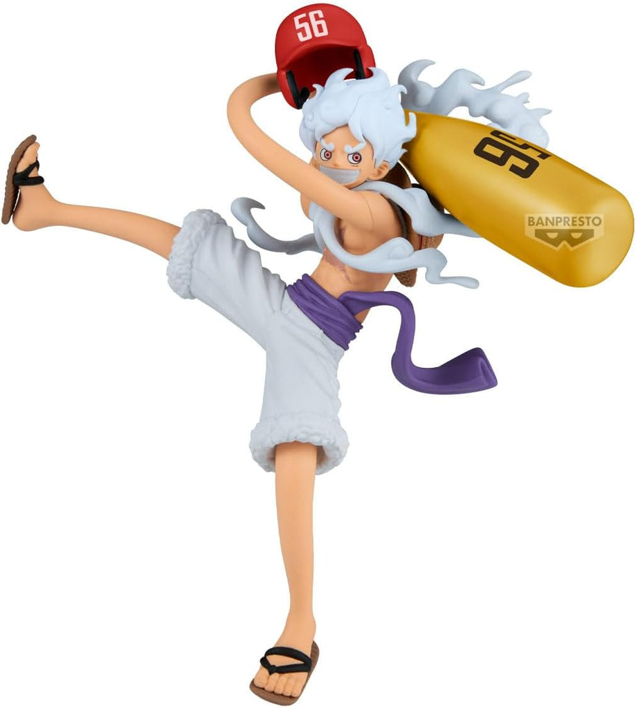 Figura One Piece Monkey D. Luffy Gear 5 Battle Record Collection Banpresto 17 cm