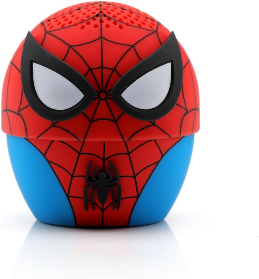 Mini Altifalante Bluetooth Bitty Boomers Spider - Man - Colecionáveis - BITTY BOOMERS