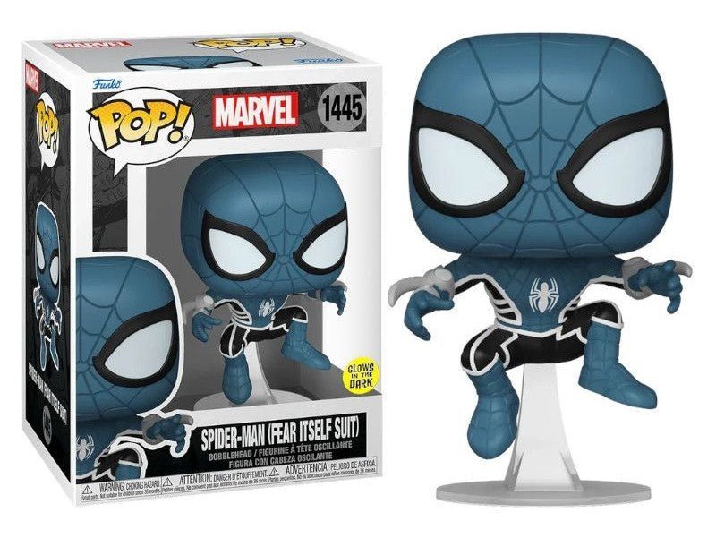 POP! Marvel Spider - Man Fear Itself Suit GITD (Glows in the Dark) 9 cm - Colecionáveis - Funko
