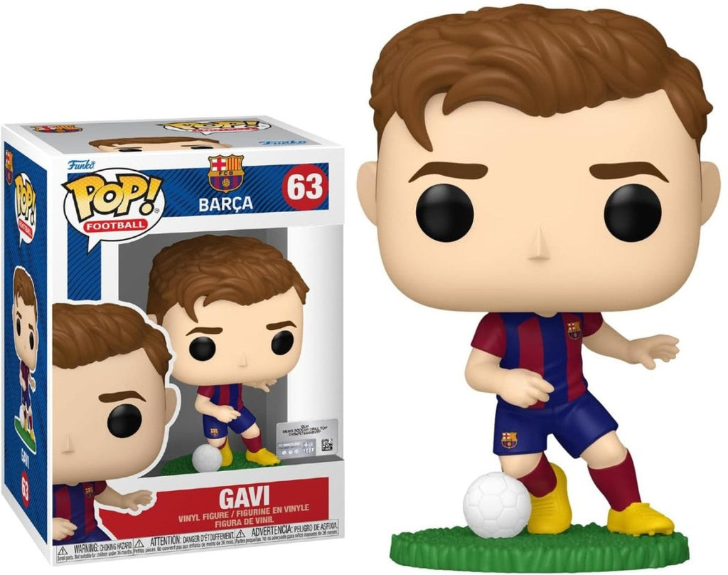 POP! Football – Gavi (FC Barcelona) 9 cm - Colecionáveis - Funko
