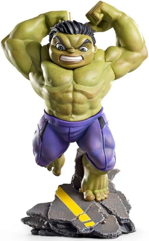 Marvel The Infinity Saga - Hulk MiniCo Figura Colecionável (23 cm) - Colecionáveis - Iron Studios