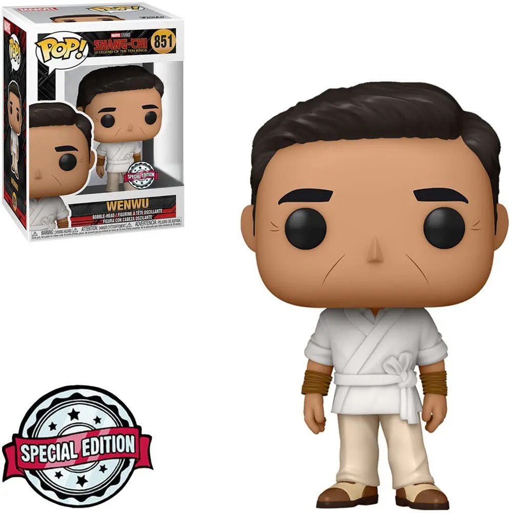 POP! Shang - Chi and the Legend of the Ten Rings - Wen Wu 9 cm Exclusive - Colecionáveis - Funko