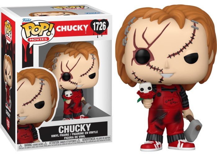 POP! Chucky Valentine 9 cm - Colecionáveis - Funko