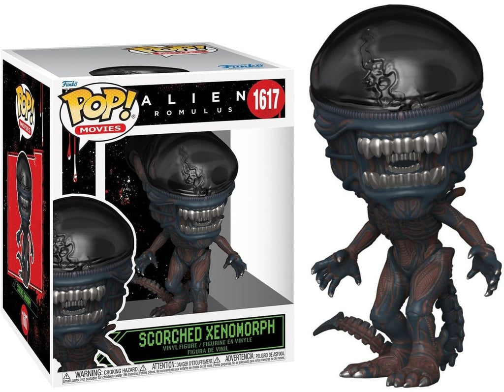 POP! Super Alien: Romulus – Scorched Xenomorph 15 cm - Colecionáveis - Funko