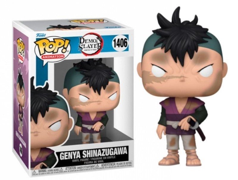 POP! Demon Slayer - Genya Shinazugawa 9 cm - Colecionáveis - Funko