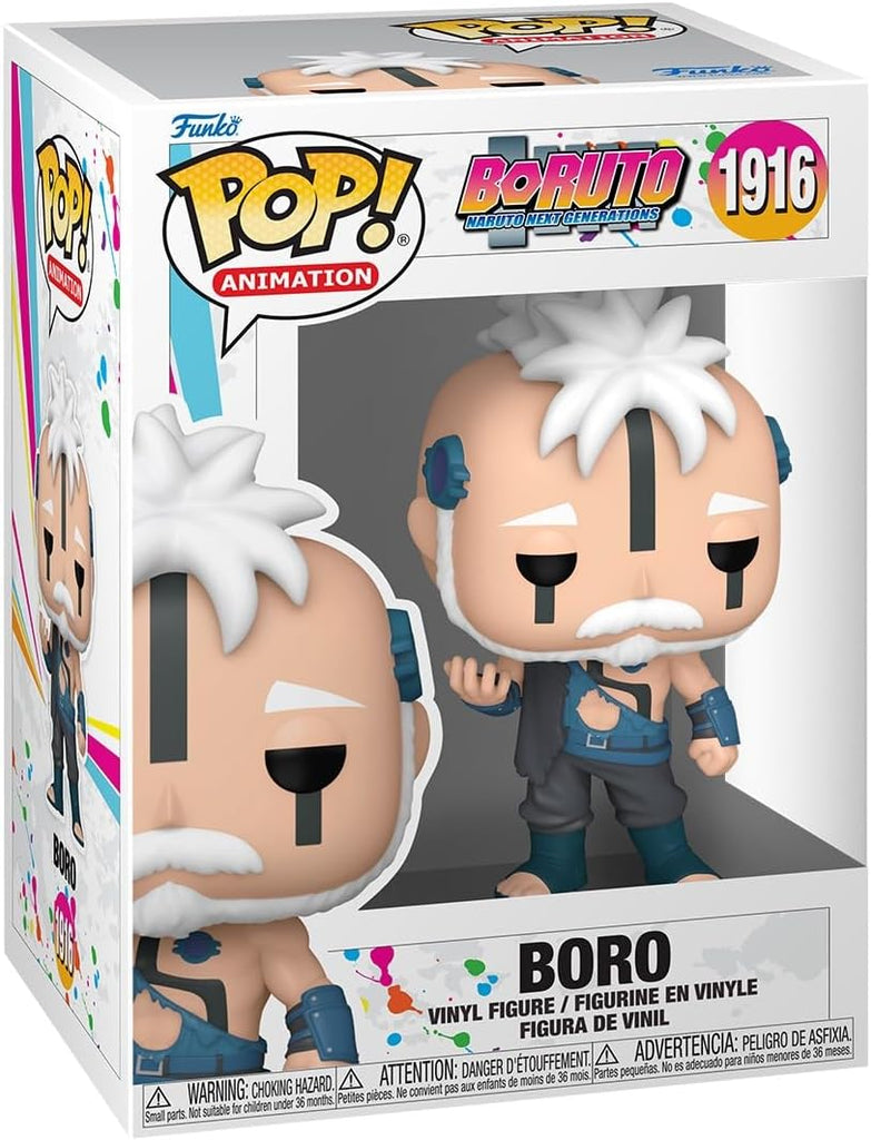 POP! Animation: Boruto – Boro #1916 10cm - Colecionáveis - Funko