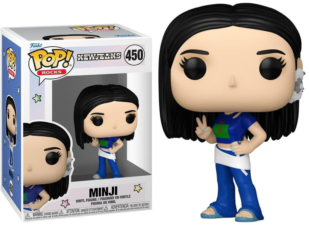 POP! Rocks New Jeans - Minji 9 cm - Colecionáveis - Funko