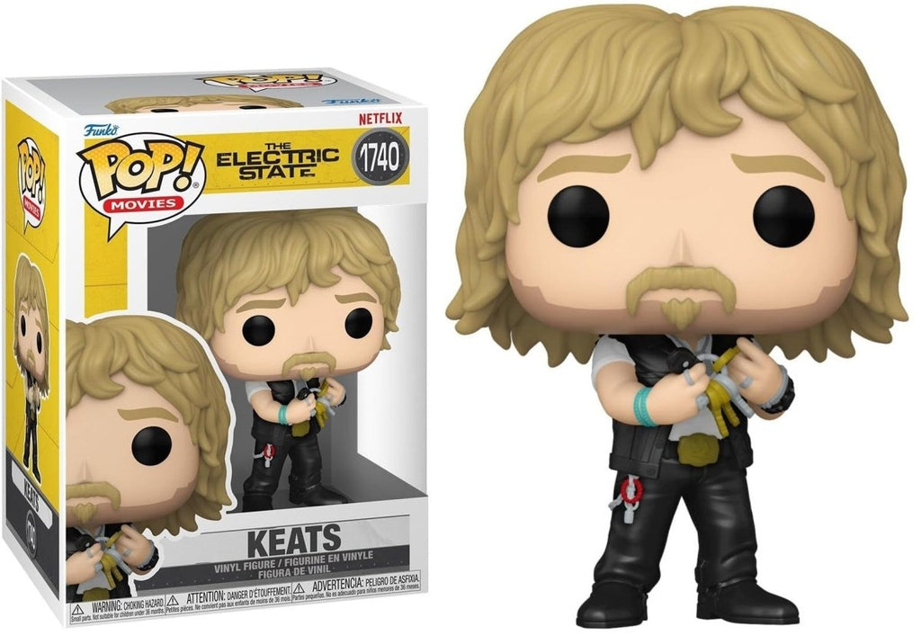 POP! Filmes: The Electric State – Keats 9,5 cm - Colecionáveis - Funko