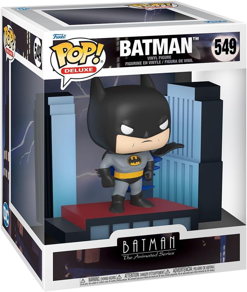 POP! Deluxe Batman – O Cavaleiro das Trevas em Gotham 17cm - Colecionáveis - Funko