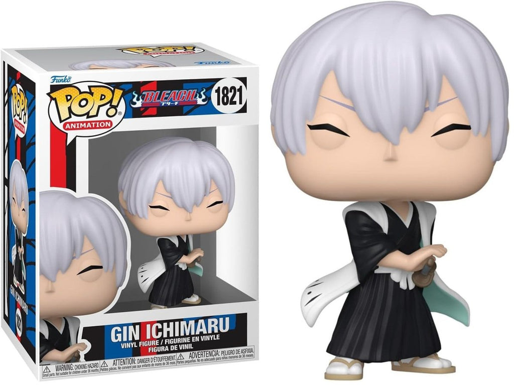 POP! Animation Bleach - Gin Ichimaru 9 cm - Colecionáveis - Funko