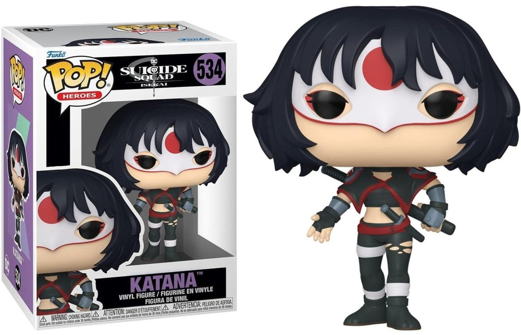 POP! Katana - Suicide Squad Isekai 9cm - Colecionáveis - Funko