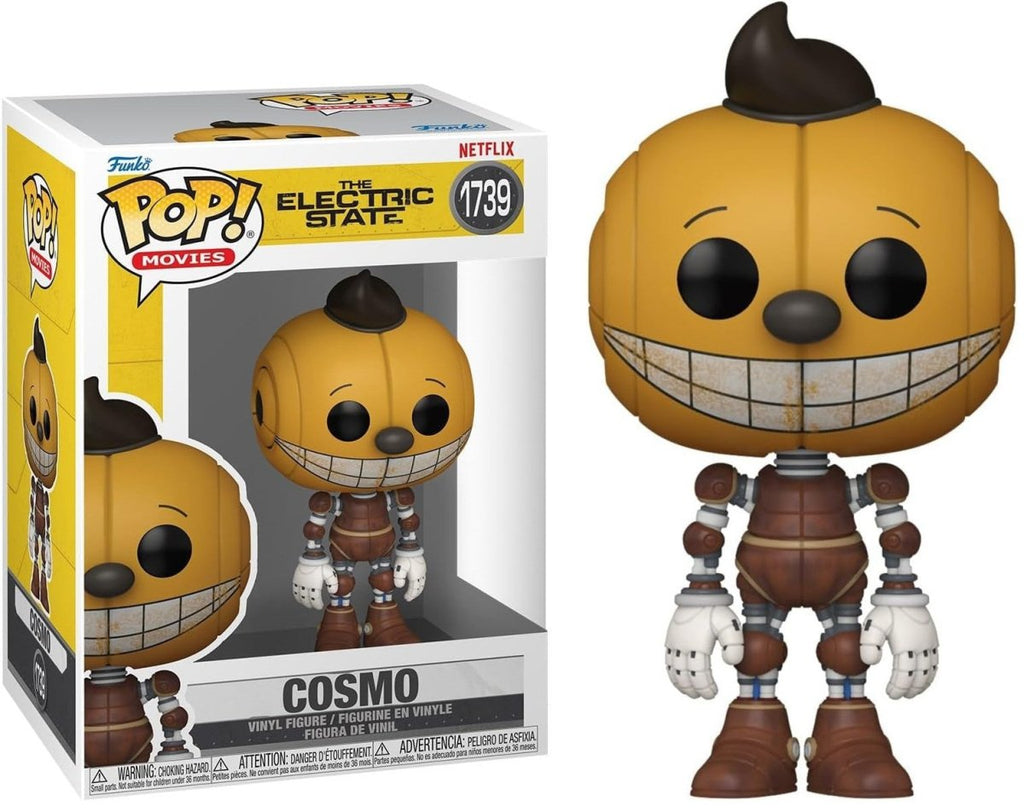 POP! Filmes: The Electric State - Cosmo (Robot) 9 cm - Colecionáveis - Funko
