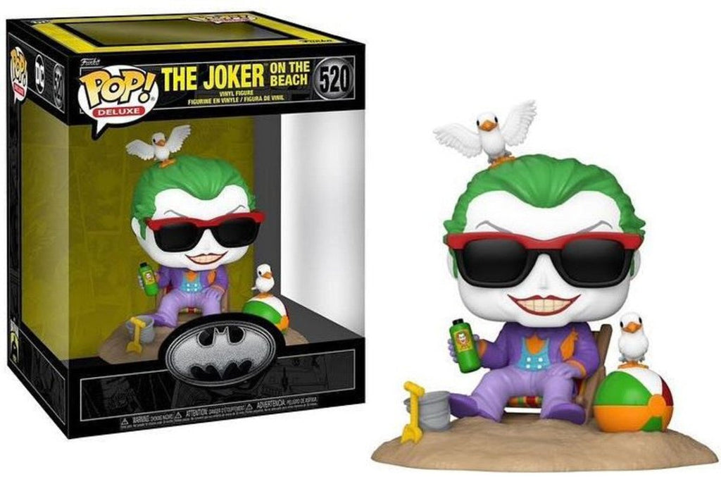 POP! Deluxe DC Comics: Joker na Praia 20 cm - Colecionáveis - Funko