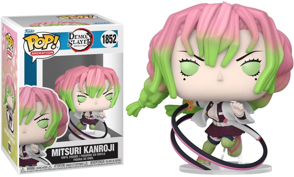 POP! Demon Slayer – Mitsuri Kanroji (Attack) 9 cm - Colecionáveis - Funko