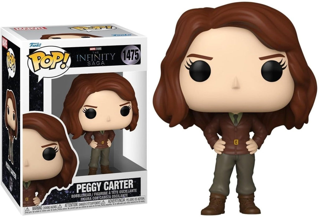 POP! Marvel Infinity Saga Peggy Carter 9 cm - Colecionáveis - Funko