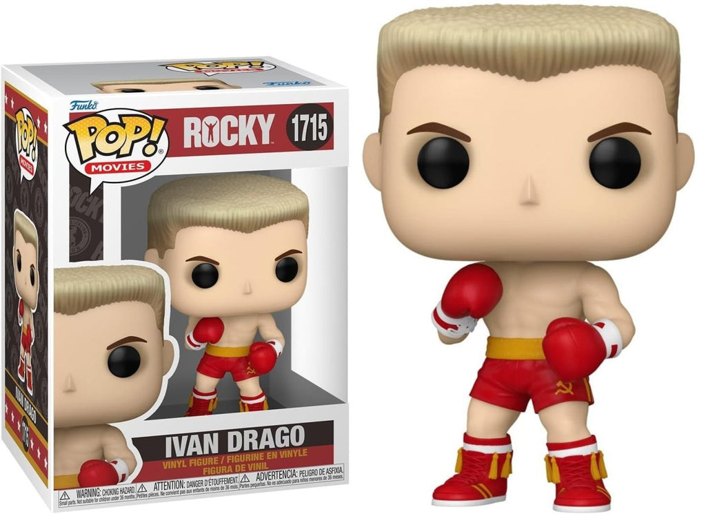 POP! Rocky - Ivan Drago 9 cm - Colecionáveis - Funko