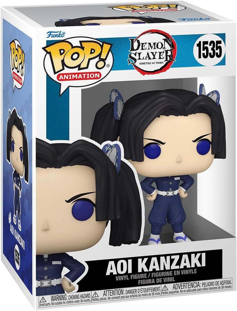 POP! Demon Slayer Kimetsu no Yaiba Aoi Kanzaki 9 cm - Colecionáveis - Funko