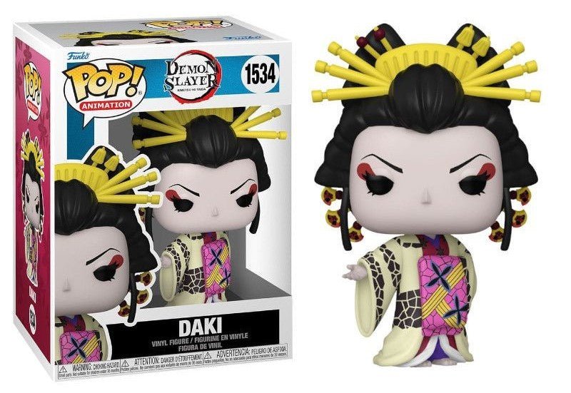 POP! Demon Slayer Kimetsu no Yaiba Daki 9 cm - Colecionáveis - Funko