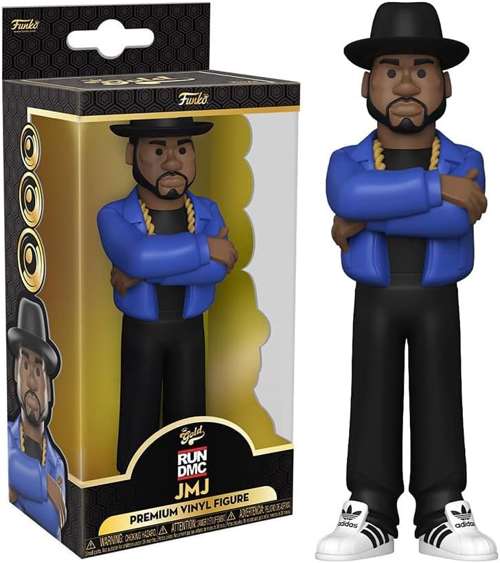 Figura Funko Vinyl Gold - Jam Master Jay (Run DMC) 12,5 cm - Colecionáveis - Funko