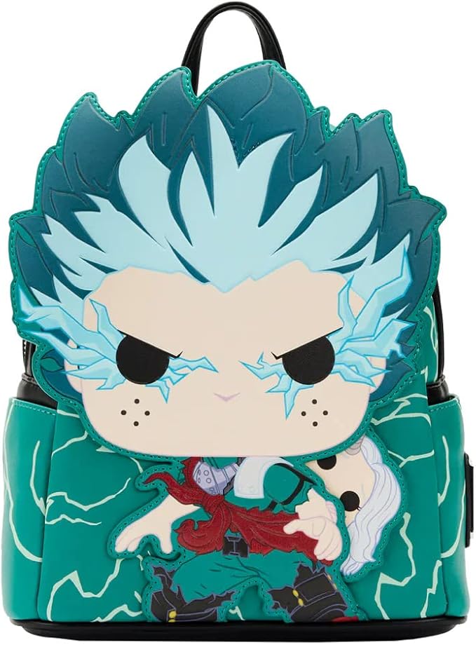 Mochila Loungefly My Hero Academia Infinity Deku 26cm - Papelaria - Loungefly
