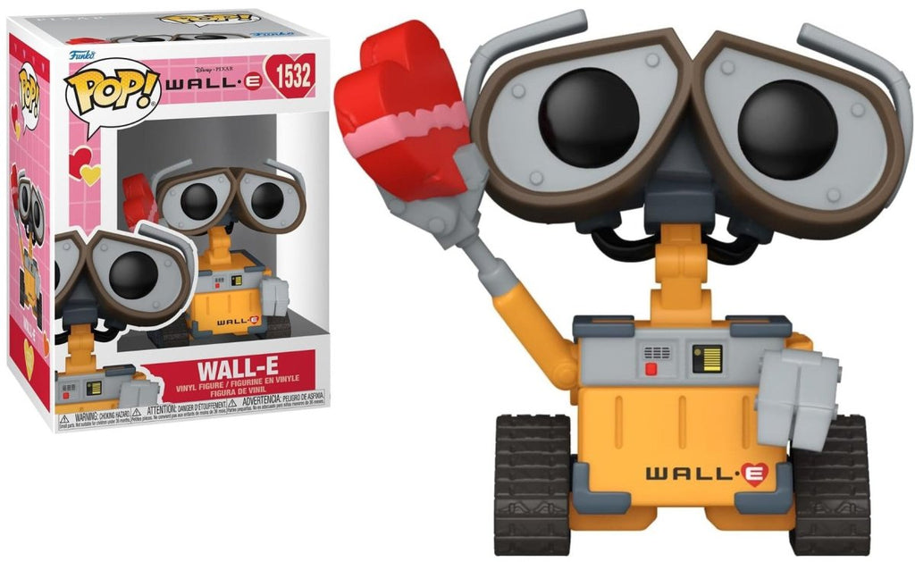 POP! Disney Pixar Wall - E Valentine 9 cm - Colecionáveis - Funko