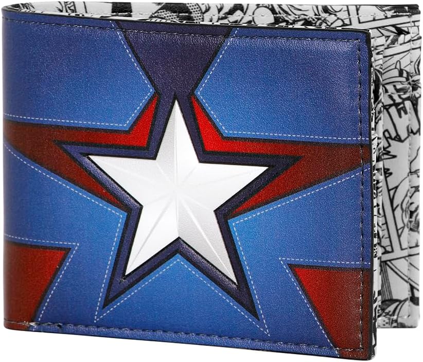 Marvel Capitão América – Carteira Courage - Roupa e acessórios - Karactermania