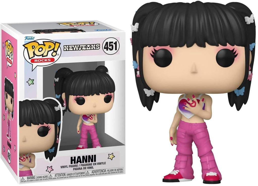 POP! Rocks New Jeans - Hanni 9 cm - Colecionáveis - Funko