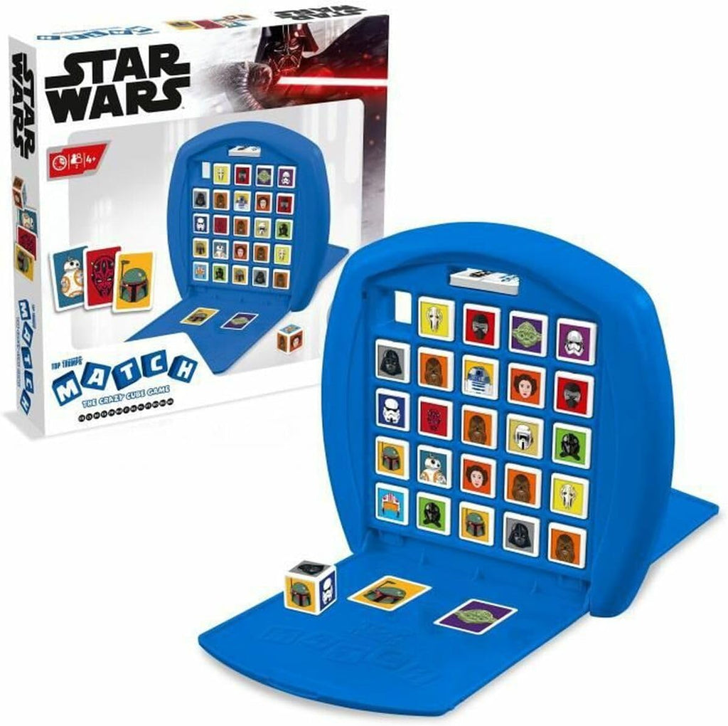 Jogo de Mesa Star Wars Trumps Match - Diversão Galáctica para Crianças e Adultos - Jogos e Puzzles - ELEVEN FORCE