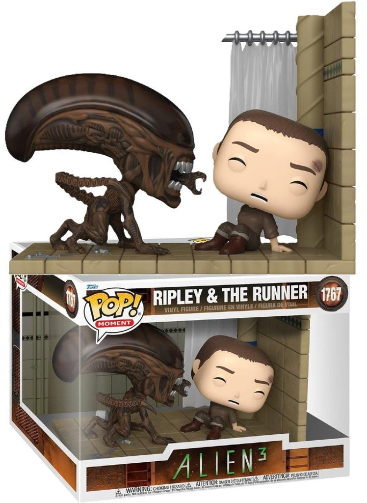 POP! Moment Alien 3: Ripley e The Runner 20 cm - Colecionáveis - Funko
