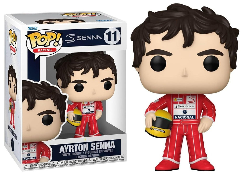 POP! Racing – Ayrton Senna McLaren 9 cm - Colecionáveis - Funko