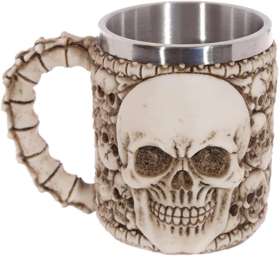 Caneca Multi Skull com Emblema de Caveira - Colecionáveis - PUCKATOR