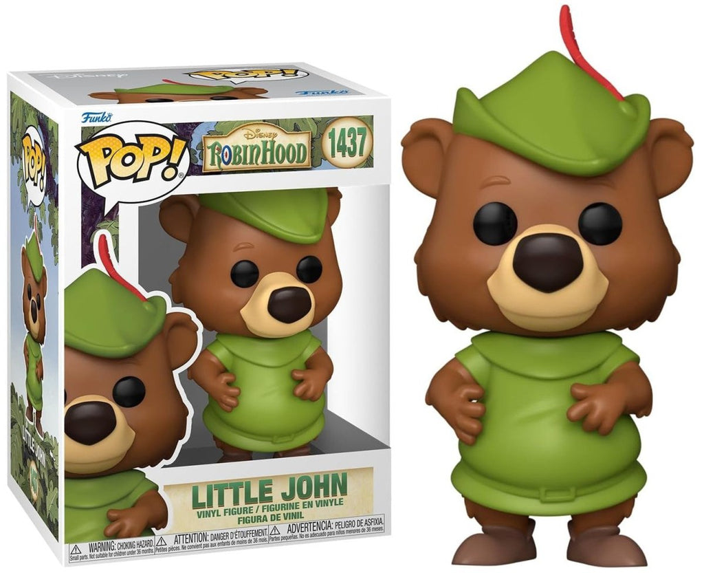POP! Disney: Robin Hood – Little John 9 cm - Colecionáveis - Funko