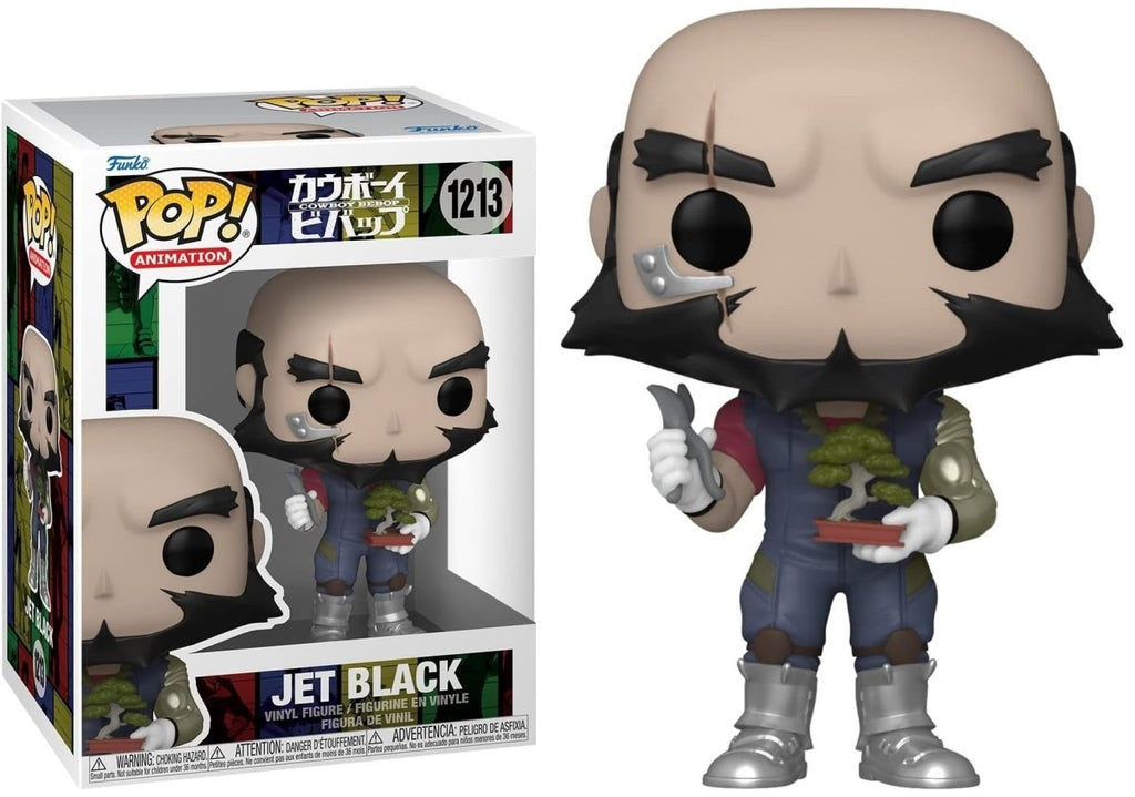 POP! Cowboy Bebop – Jet Black com Bonsai 9 cm - Colecionáveis - Funko