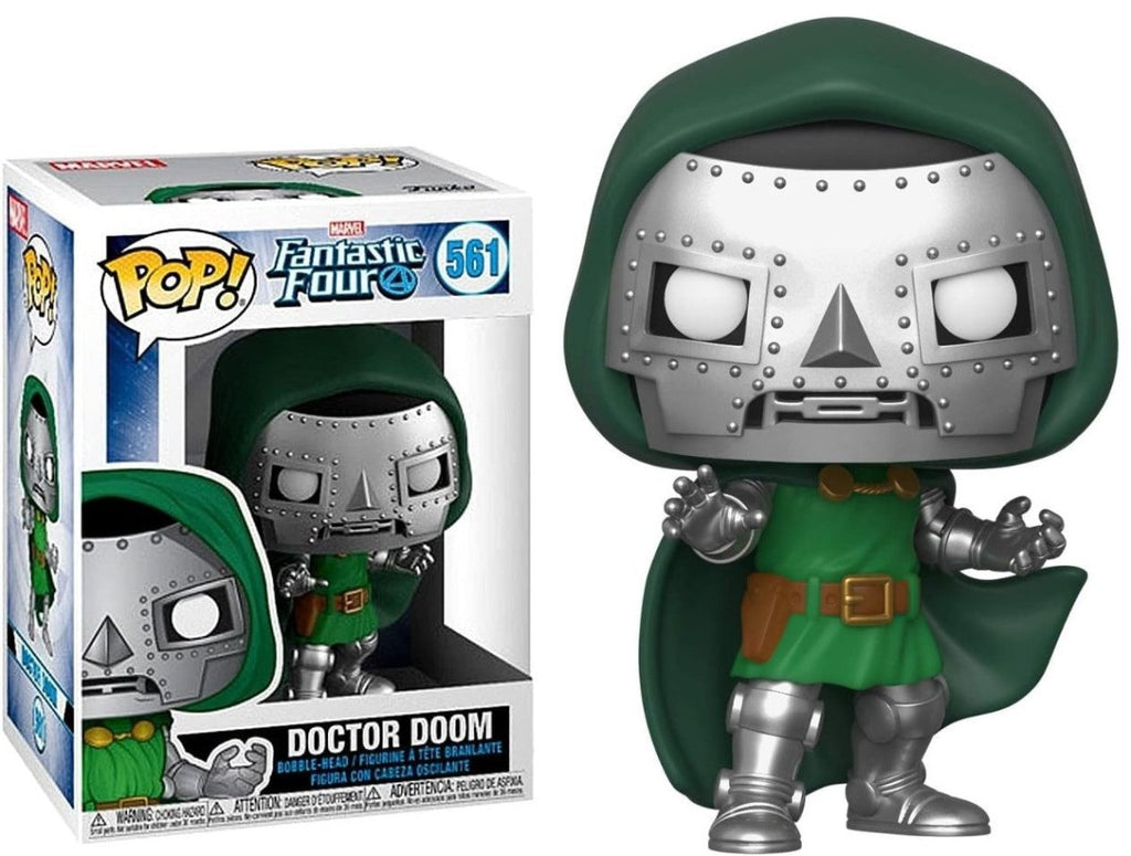 POP! Marvel: Doutor Destino - Quarteto Fantástico 9 cm - Colecionáveis - Funko