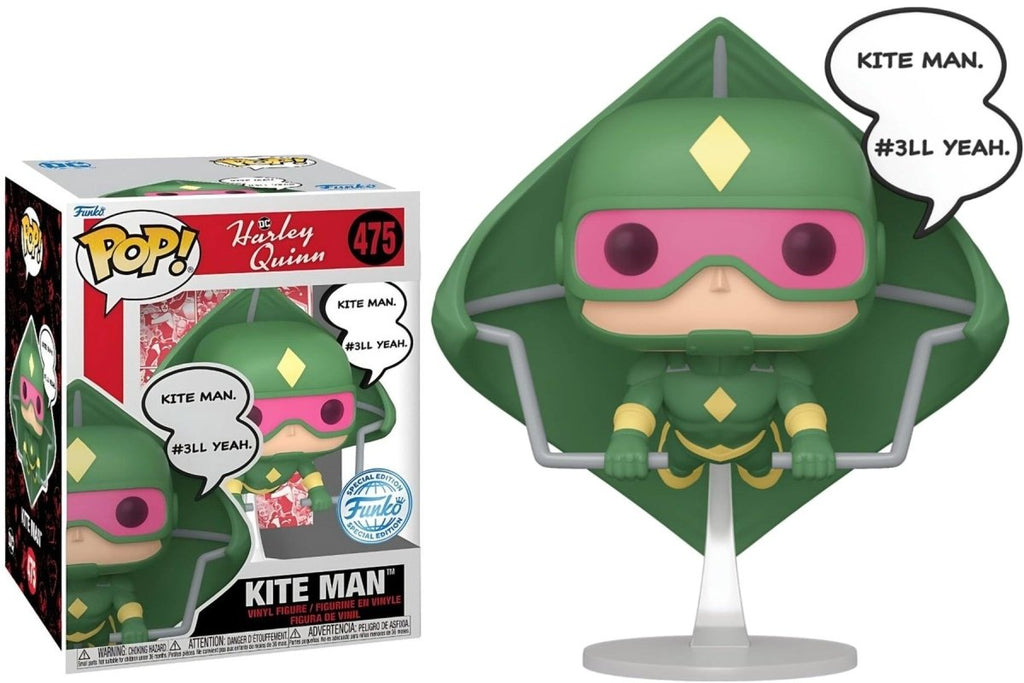 POP! Deluxe DC Heroes - Kite Man (Exclusive) 9 cm - Colecionáveis - Funko