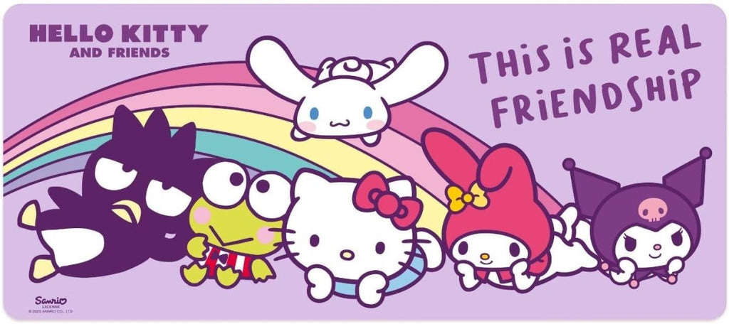 Tapete de Secretária Hello Kitty & Friends – 80x35 cm - TEK - Informática - Kids Licensing