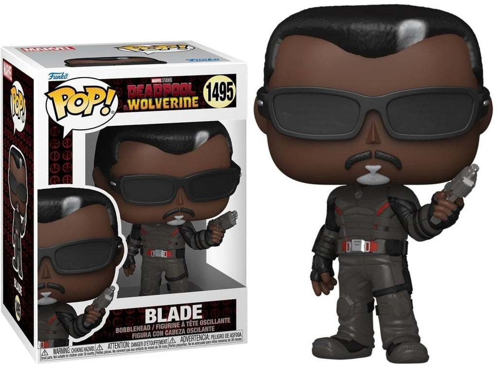 POP! Marvel Deadpool & Wolverine – Blade 9 cm - Colecionáveis - Funko