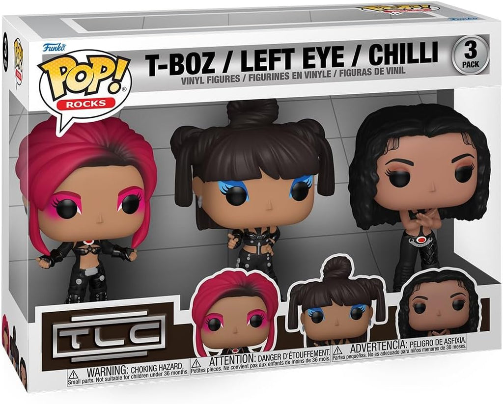 Blister 3 Figuras POP! Rocks TLC 9 cm - Colecionáveis - Funko