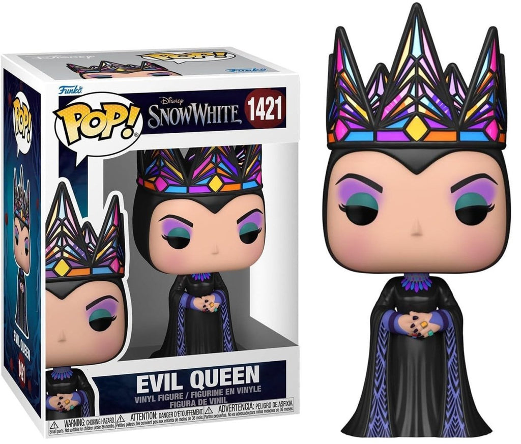 POP! Disney: Evil Queen (Live Action) – Edição BL/BK – 9 cm - Colecionáveis - Funko
