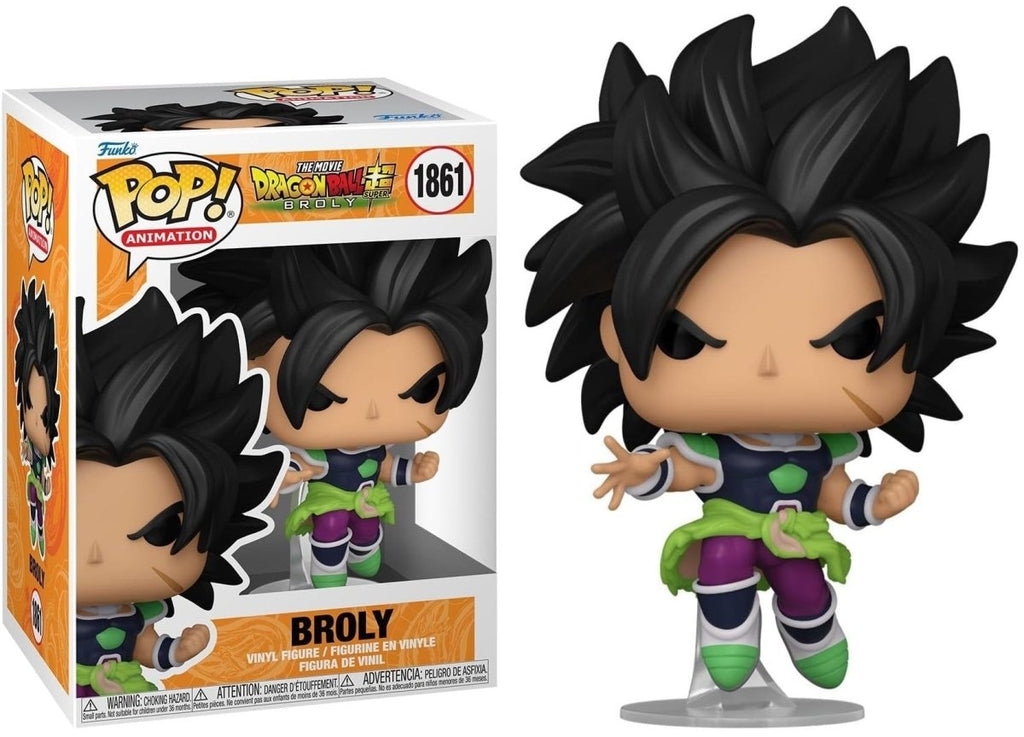 POP! Dragon Ball Super – Broly 9 cm - Colecionáveis - Funko