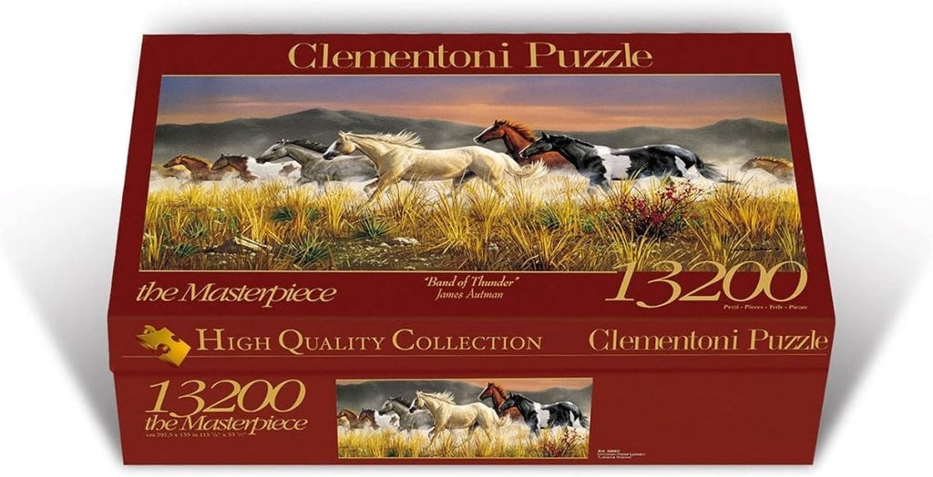 Puzzle Clementoni Band of Thunder – 13.200 Peças | Desafio de Grande Dimensão - Jogos e Puzzles - Clementoni