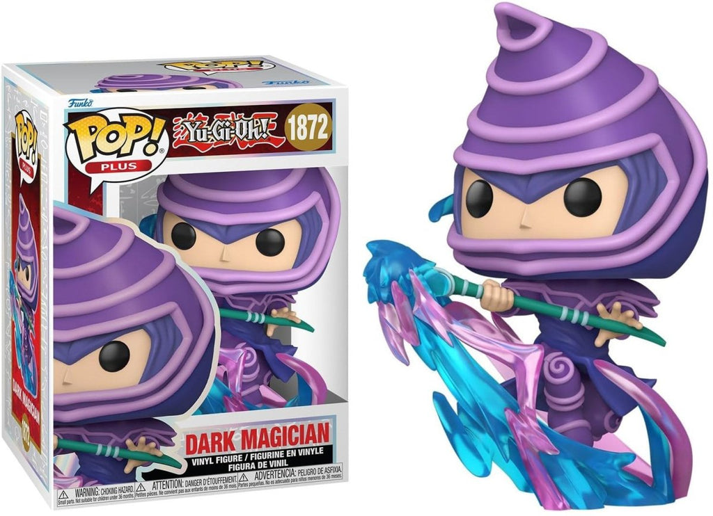 POP! Plus Yu - Gi - Oh! – Dark Magician (Atk) 9 cm - Colecionáveis - Funko